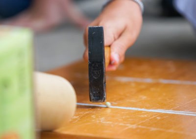 Erbsenklopfen (Bild: Johannes Feist)