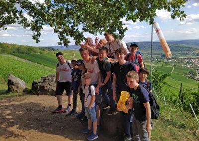 Eine weitere Kleingruppe hat den Aufstieg geschafft. (Bild: Armin Burkhardt)