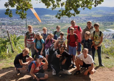 Die Kleingruppe am Ziel angekommen (Bild: Julian Hertler)