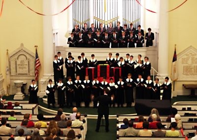 Konzert in der First Congregational Church in Burlington (Bild: Berit Kramer)