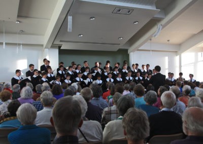 Konzert in Middlebury, Unitarian Church (Bild: Courtney Gayle Ives)