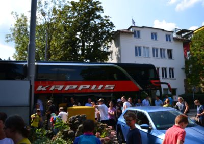 Abfahrt in Stuttgart26.08.2019 Abfahrt in Stuttgart (Bild: Simon Dieterle)