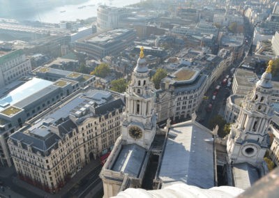 Blick von der St. Paul´s Cathedral (Bild: Johannes Feist)