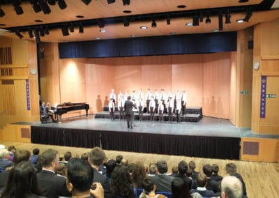 Konzert in Croydon, Concert Hall Trinity Boys Choir (Bild: Martina Schwellnuß)