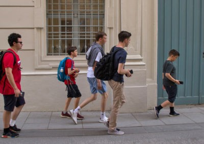 Unterwegs in Wien (Bild: Hannes von Bargen)