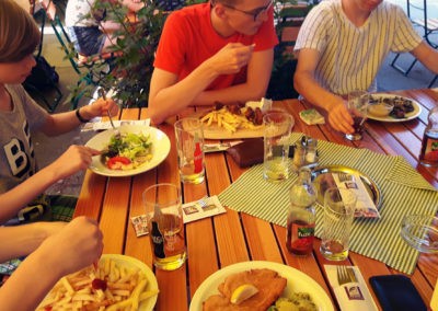 Lecker Mittagessen (Bild: Jakob Würfel)