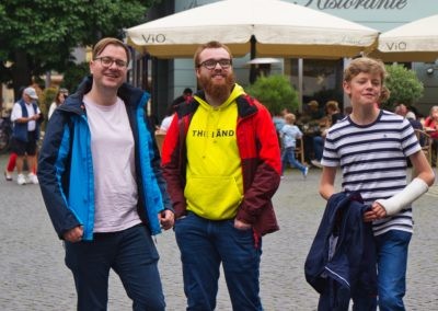 Vorfreude auf die kommende Woche (Foto: Hannes von Bargen)