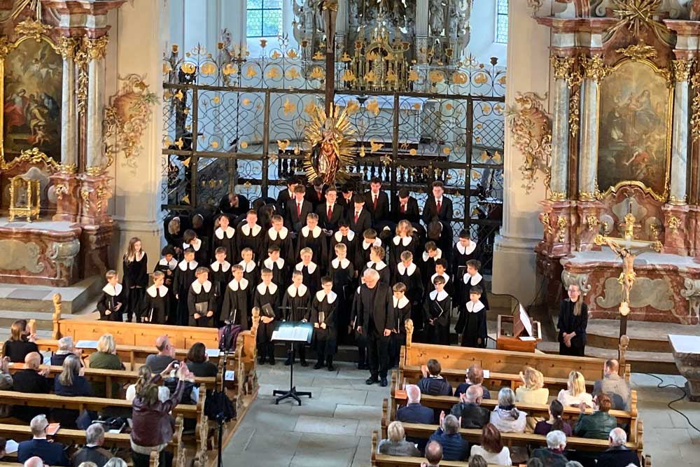 Die Chorknaben bei den Ludwigsburger Schlossfestspielen
